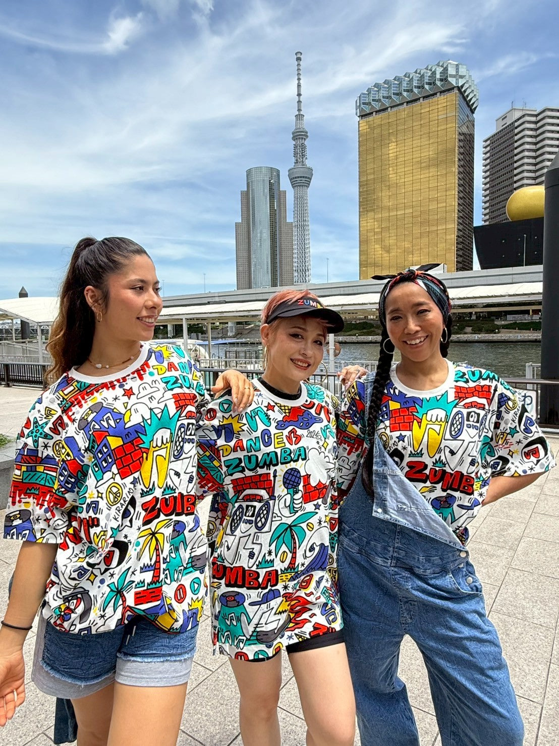 Zumba Pop Beach T-shirt 【1 PER PERSON】