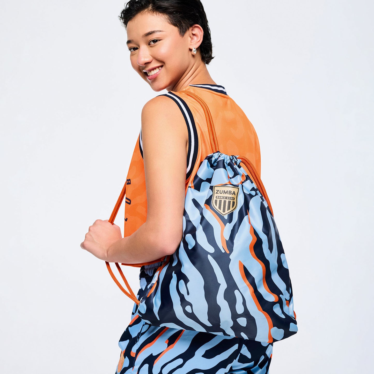 Victory Drawstring Bag - Blue