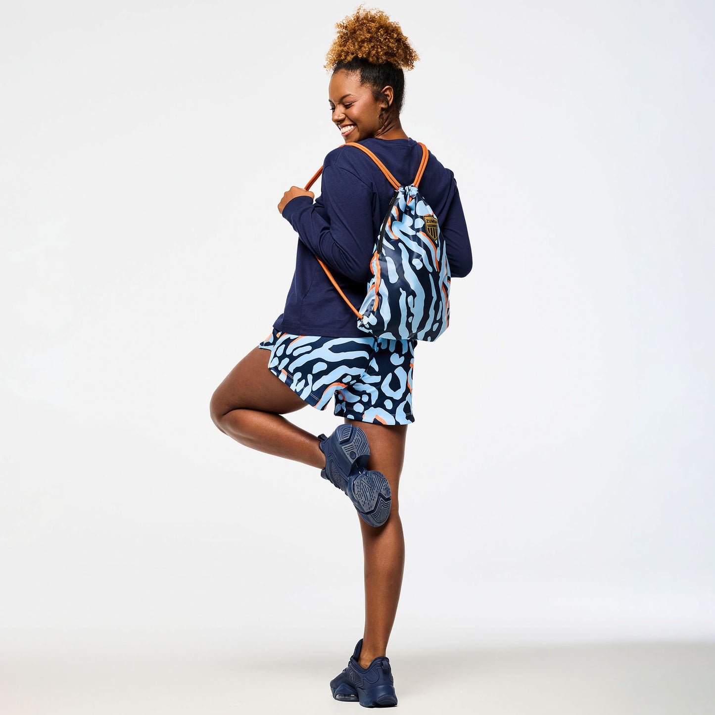 Victory Drawstring Bag - Blue