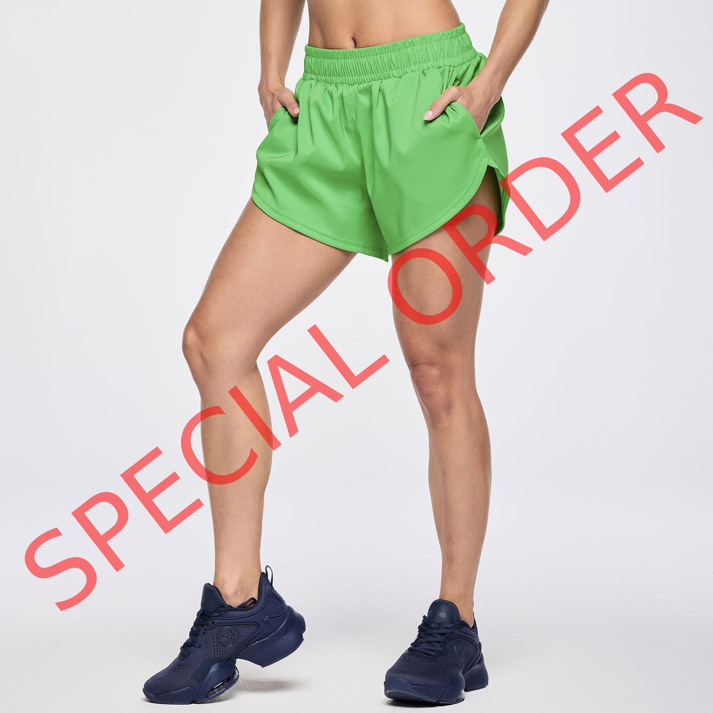 Zumba Out Loud Curved Running Shorts