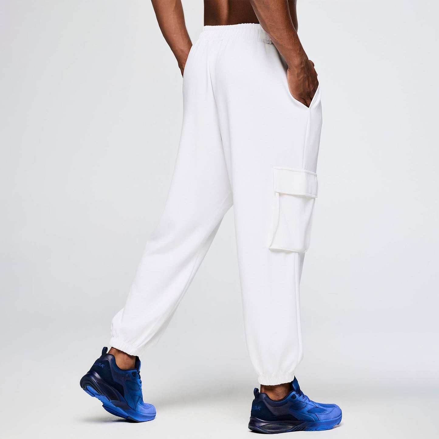 Zumba Out Loud Knit Slouch Cargo Pants With Belt