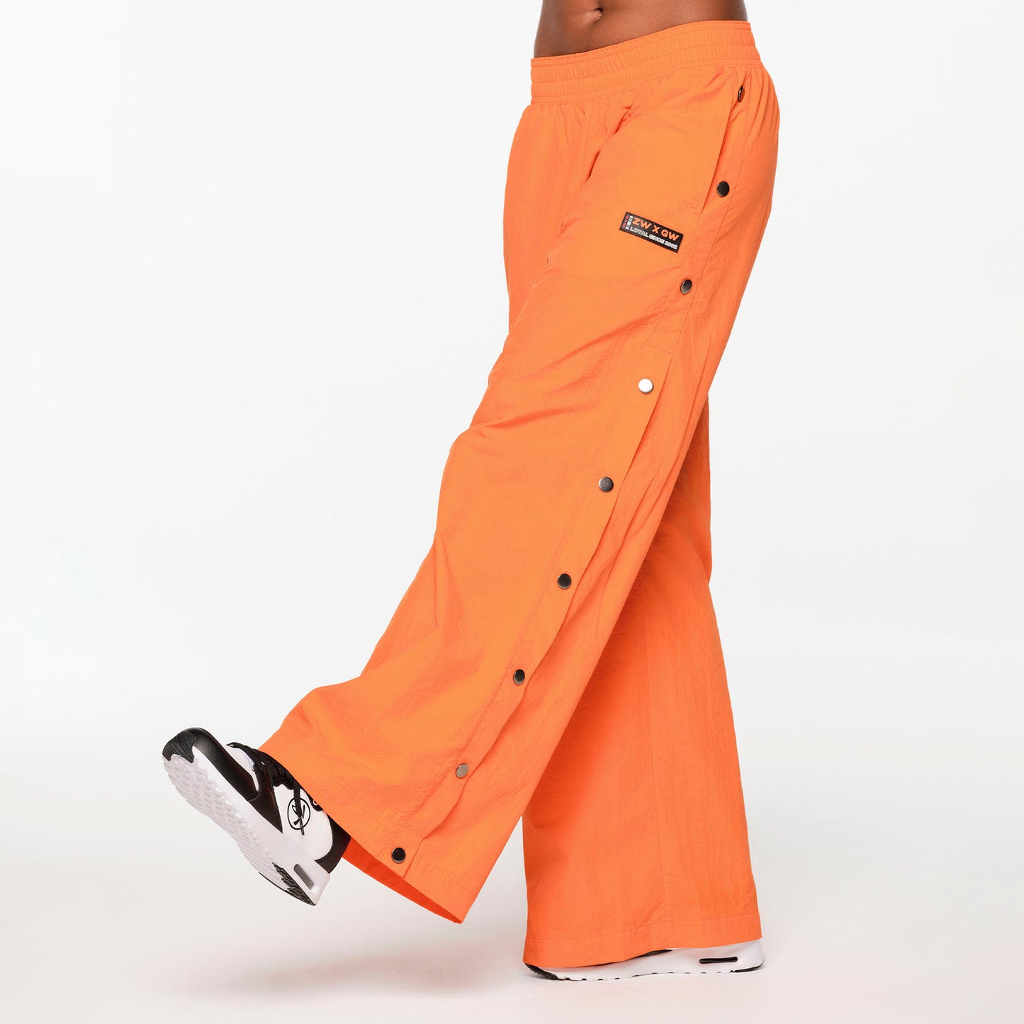 ZW X GW Wide Leg Pants With Side Snaps