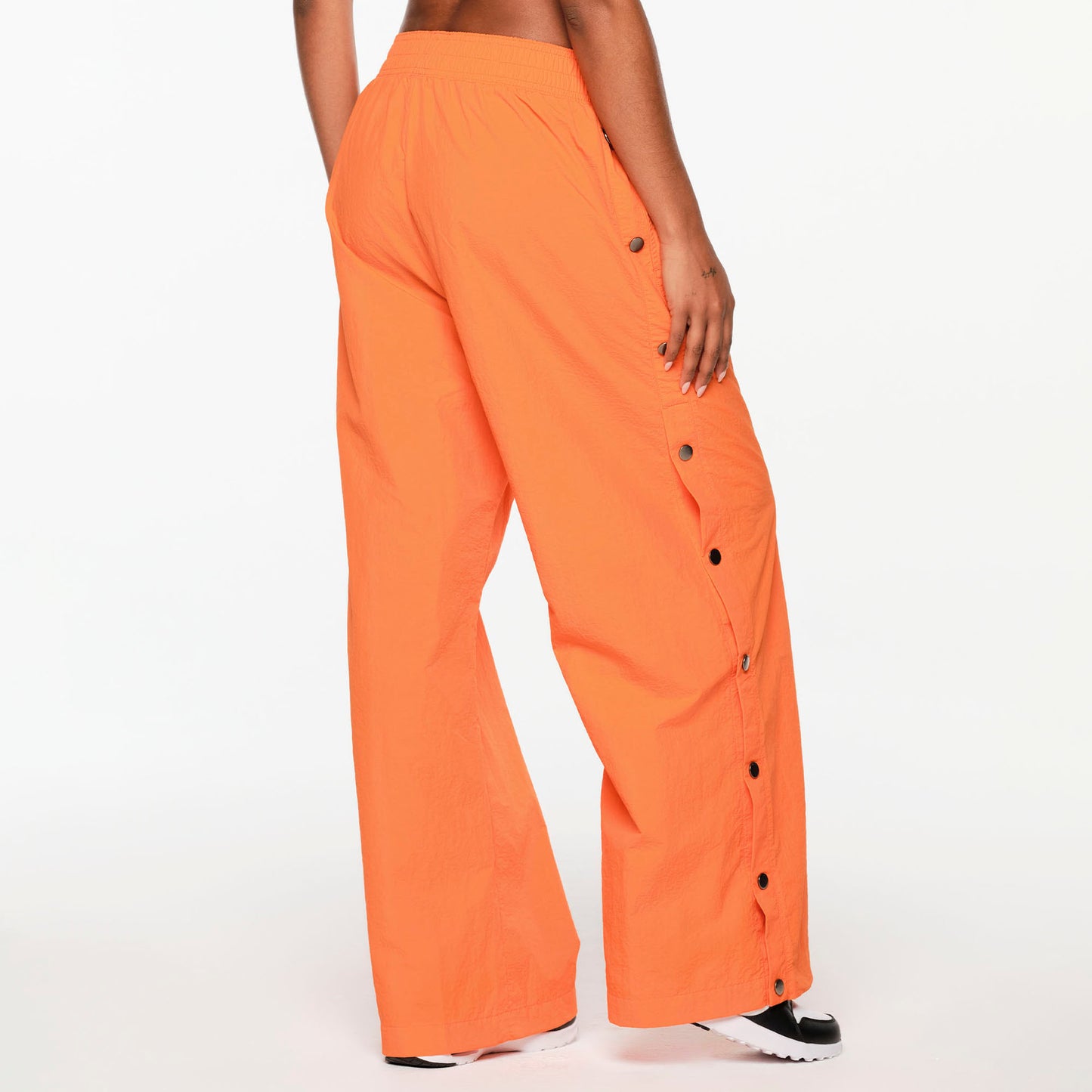 ZW X GW Wide Leg Pants With Side Snaps