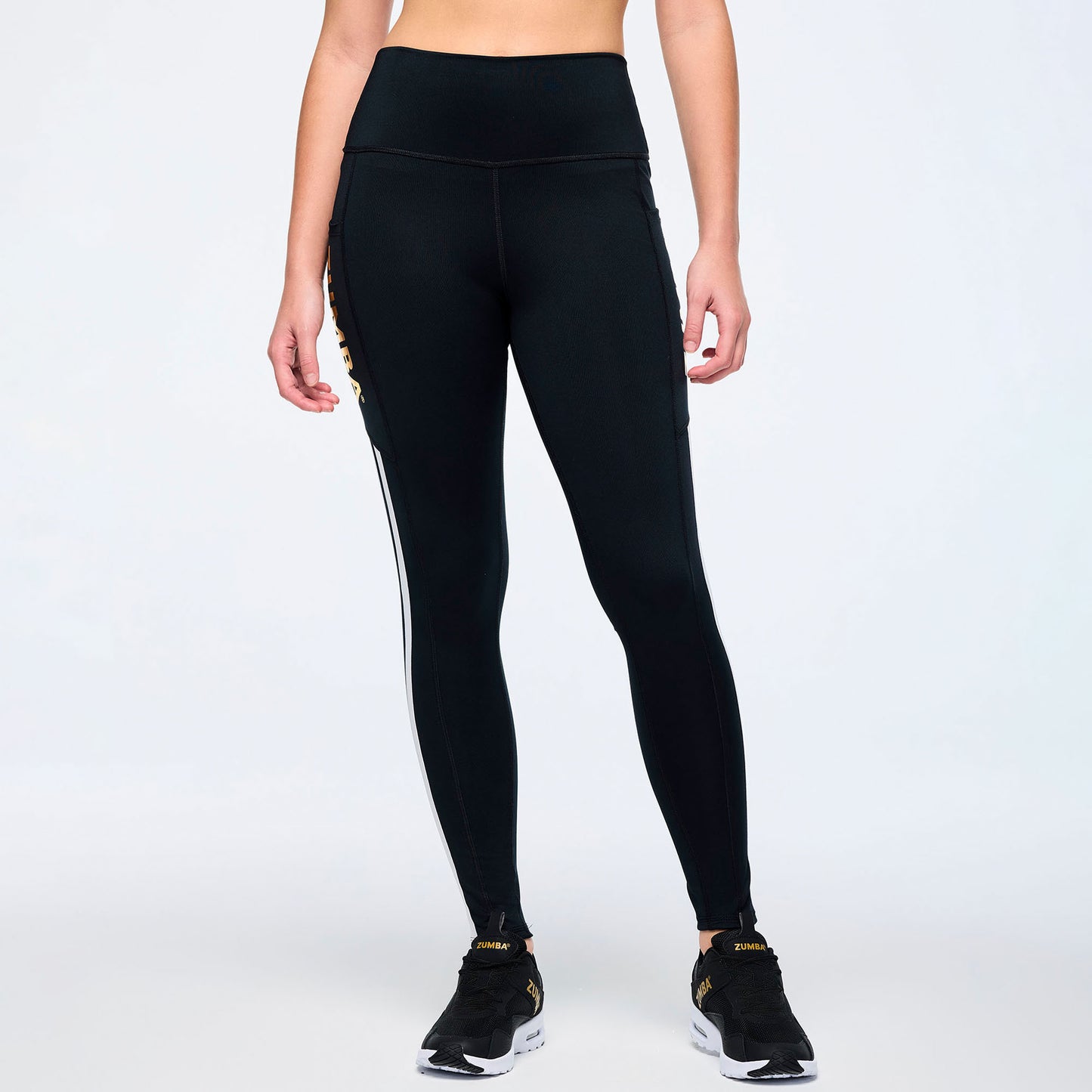 Victory Ankle Leggings With Pockets - Bold Black