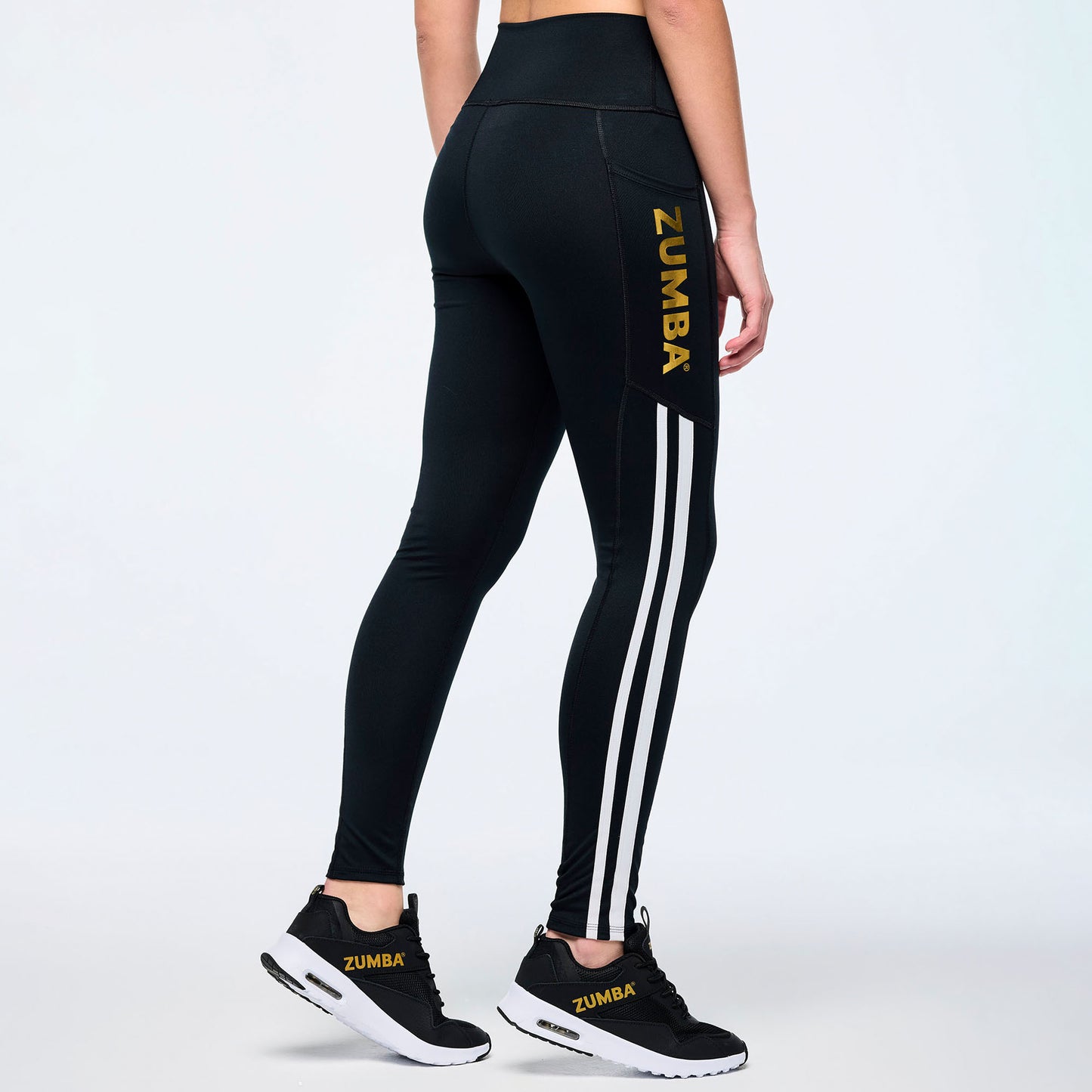 Victory Ankle Leggings With Pockets - Bold Black