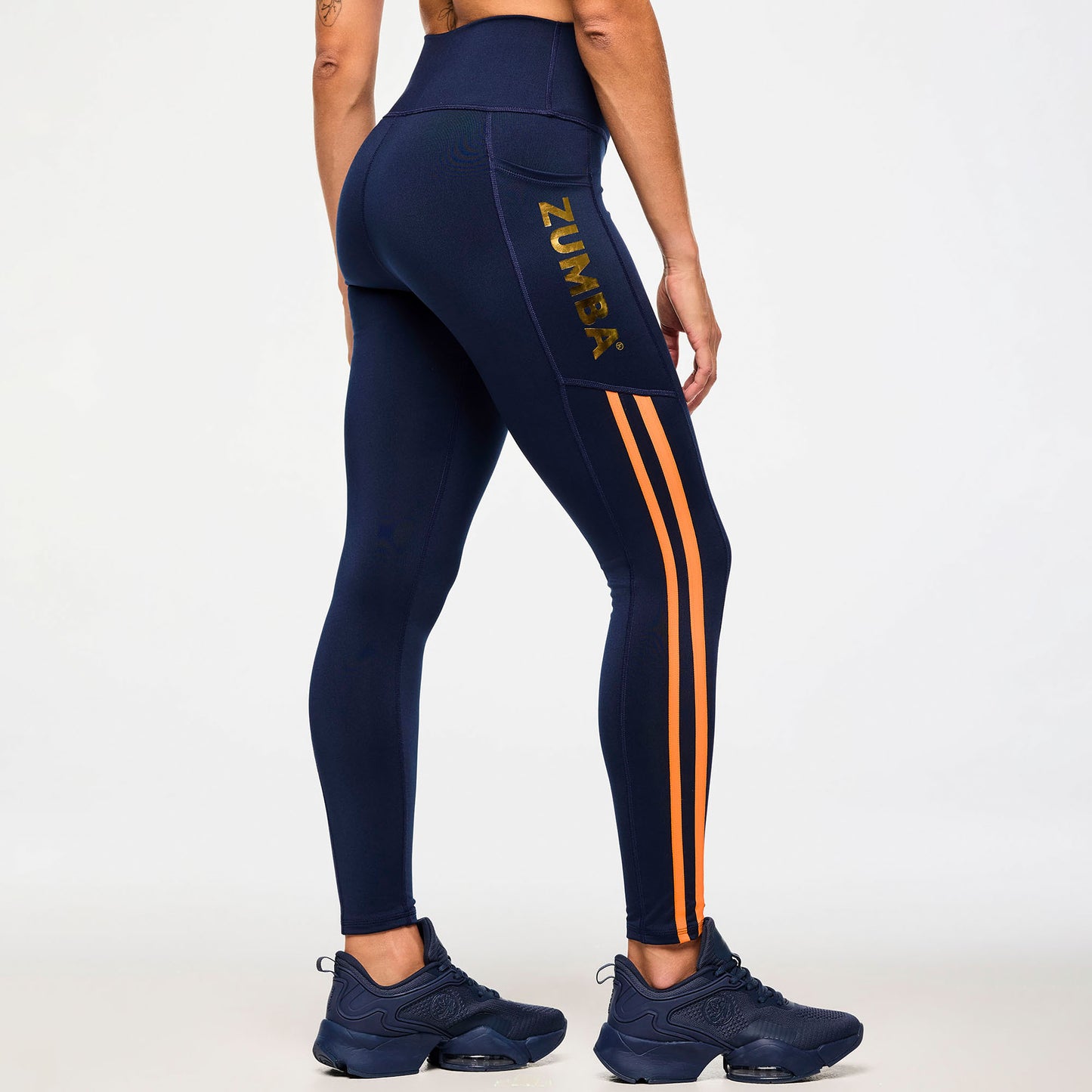 Victory Ankle Leggings With Pockets - Let's Go Indigo