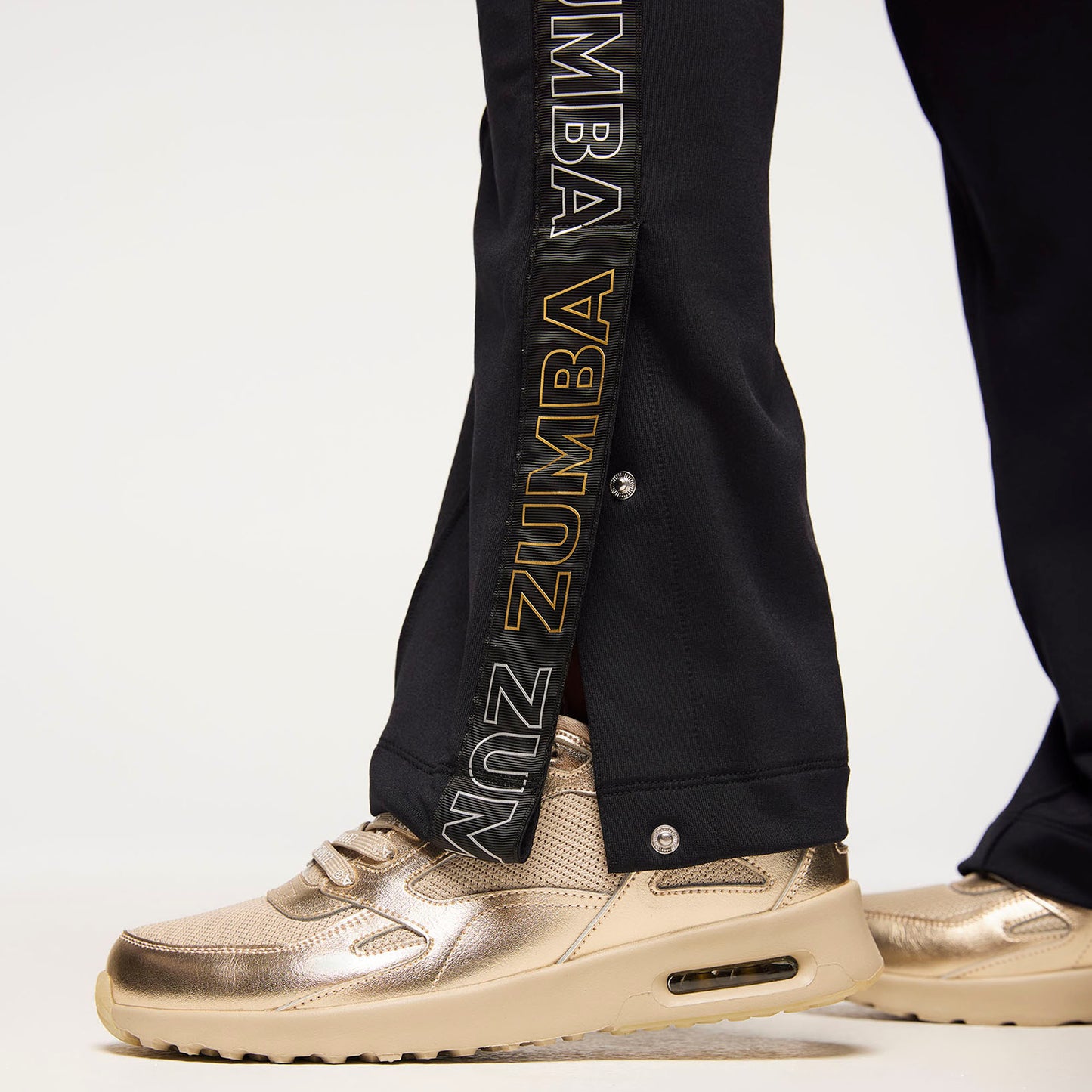 Zumba Runway Track Pants With Side Snaps