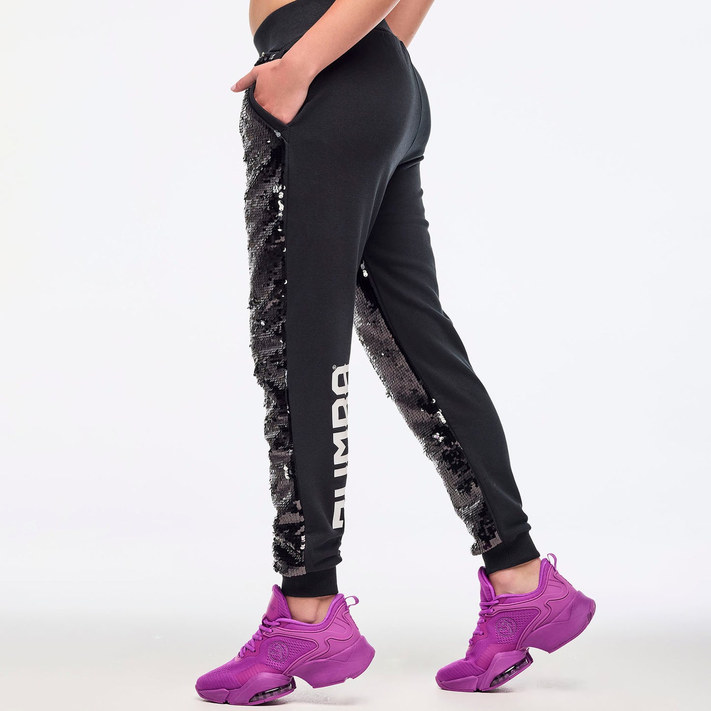 Zumba Libre Sequin Knit Joggers
