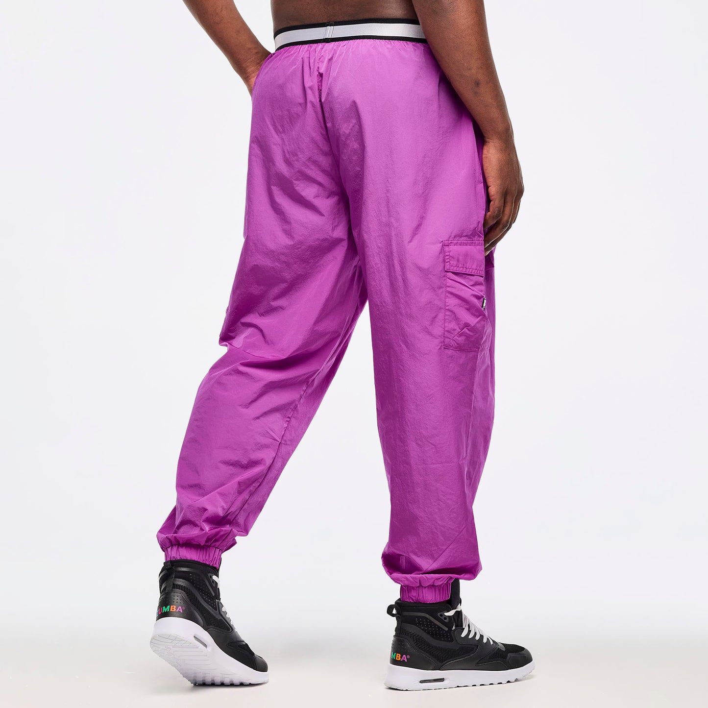 Zumba Libre Parachute Cargo Pants With Elastic Waistband