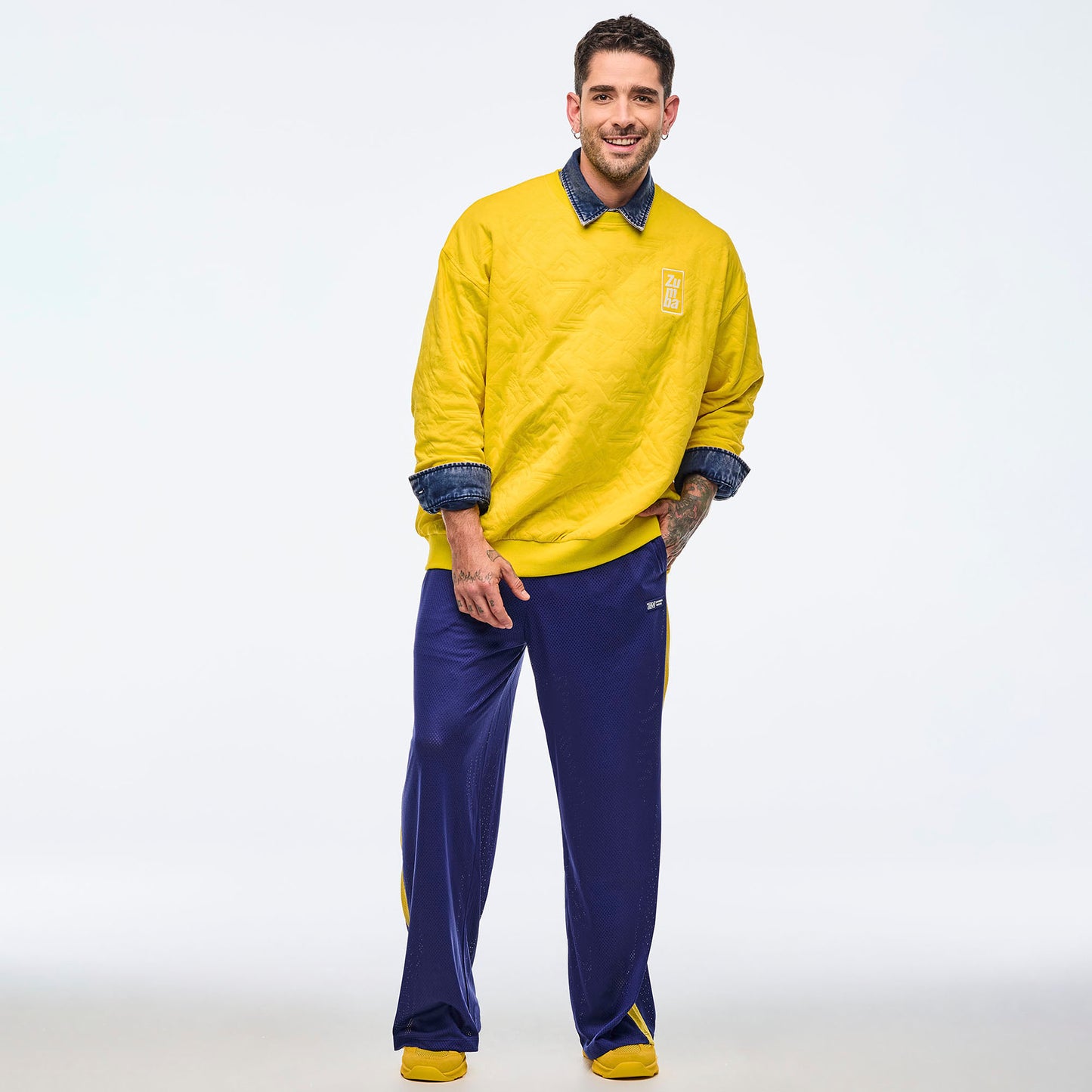 Apres Zumba Mesh Pants With Inner Shortie