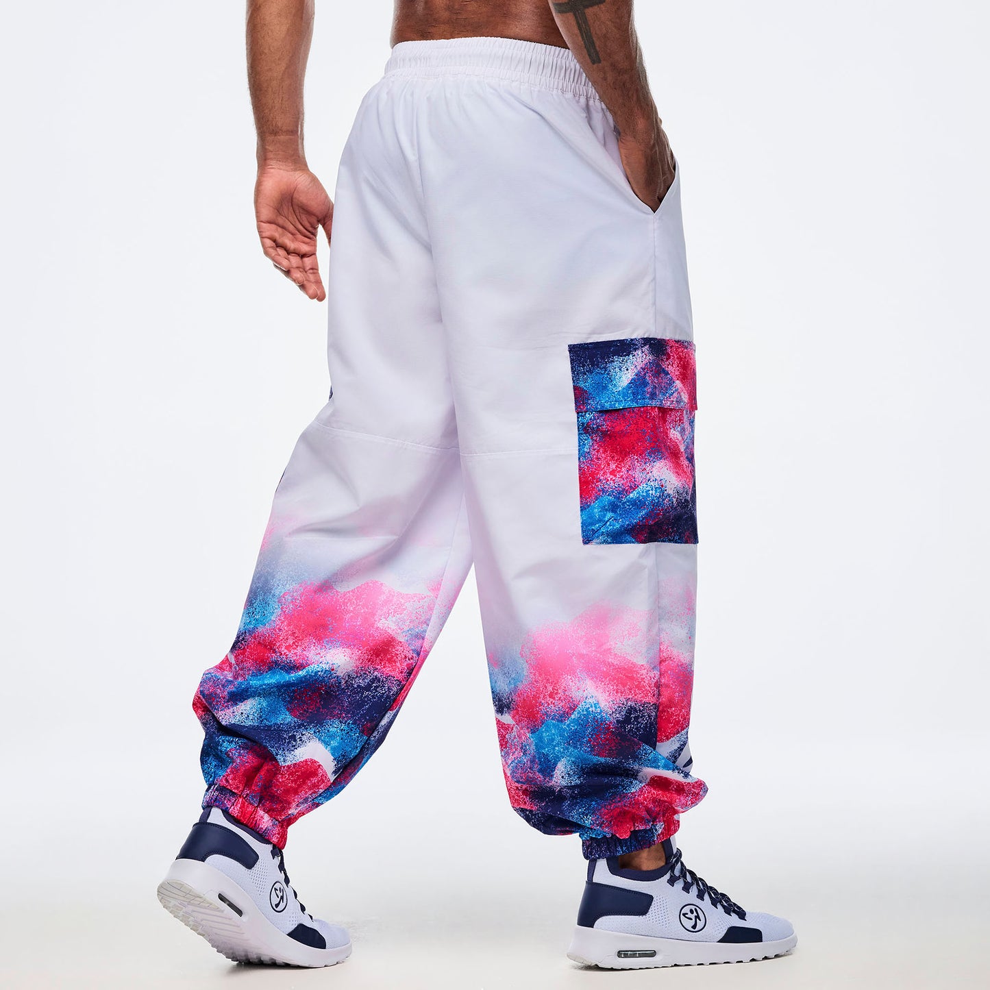 Apres Zumba Baggy Parachute Cargo Pants