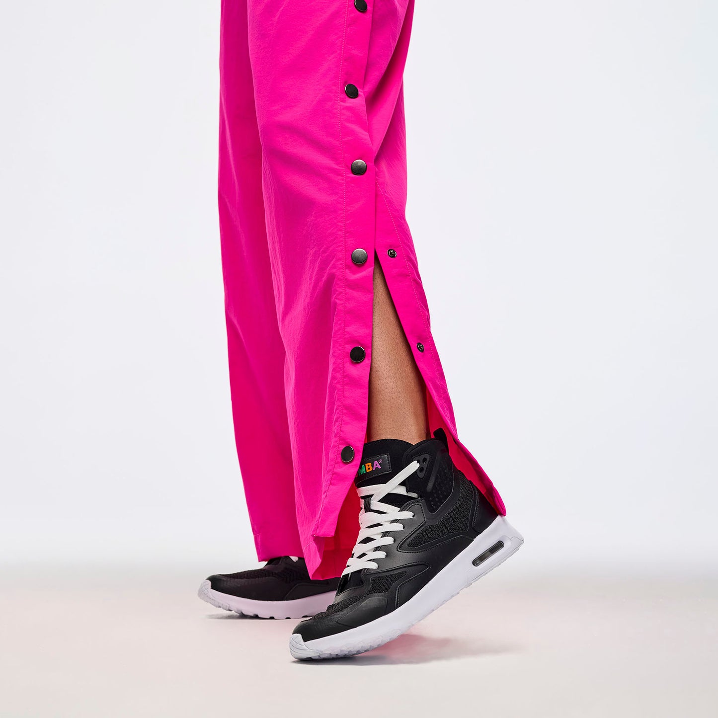 Zumba Libre Wide Leg Trousers w Side Snaps