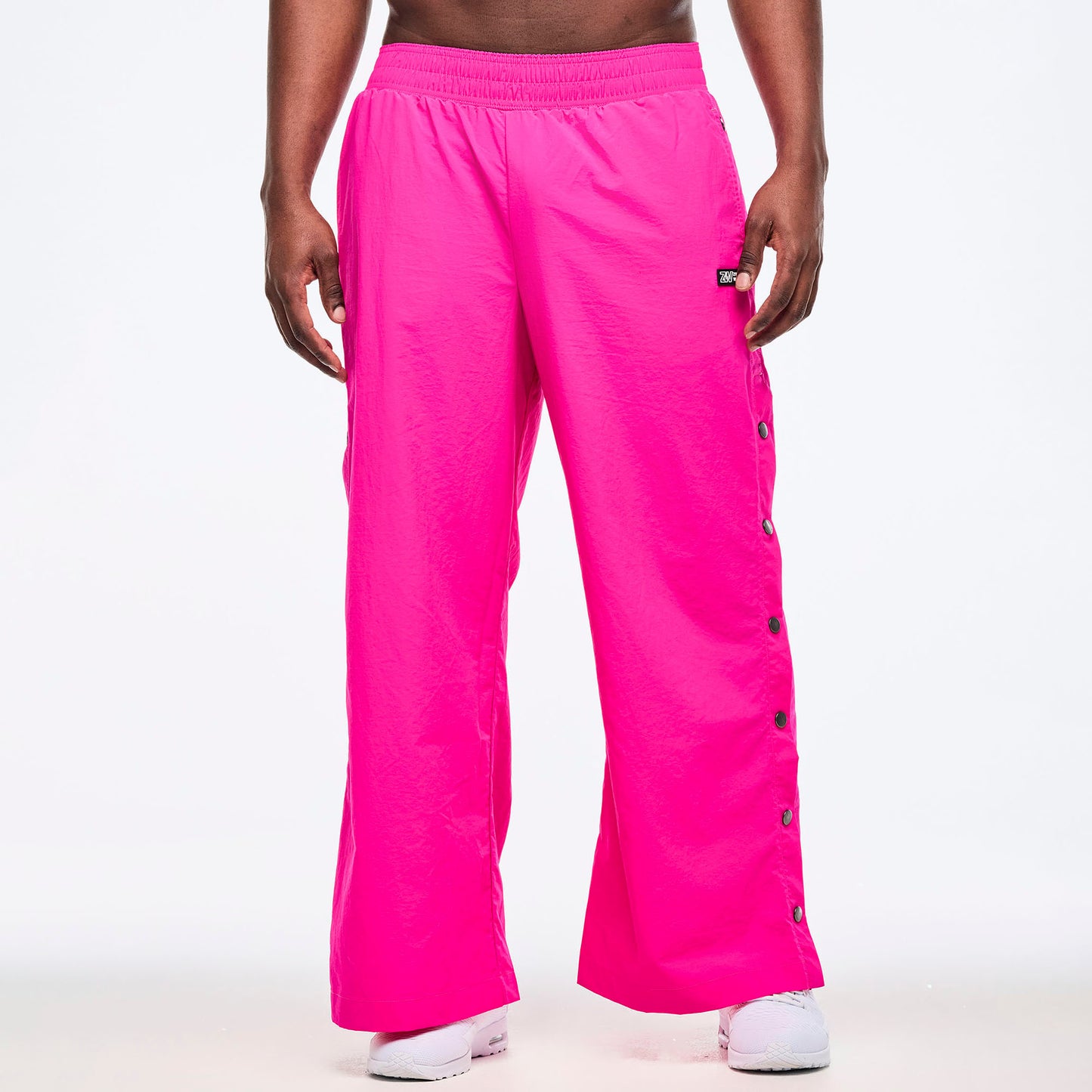 Zumba Libre Wide Leg Trousers w Side Snaps