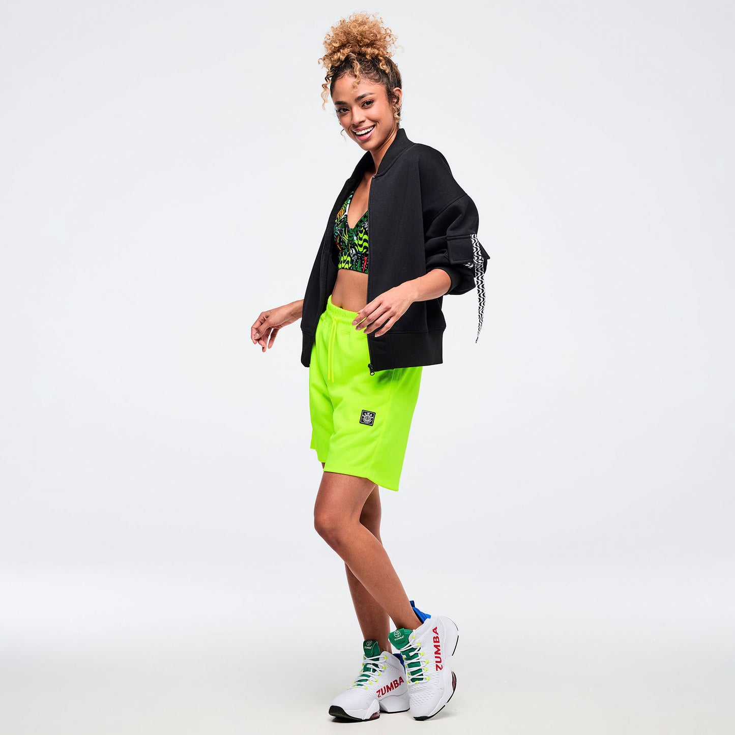Latin Movement Mesh Shorts Z1B000730