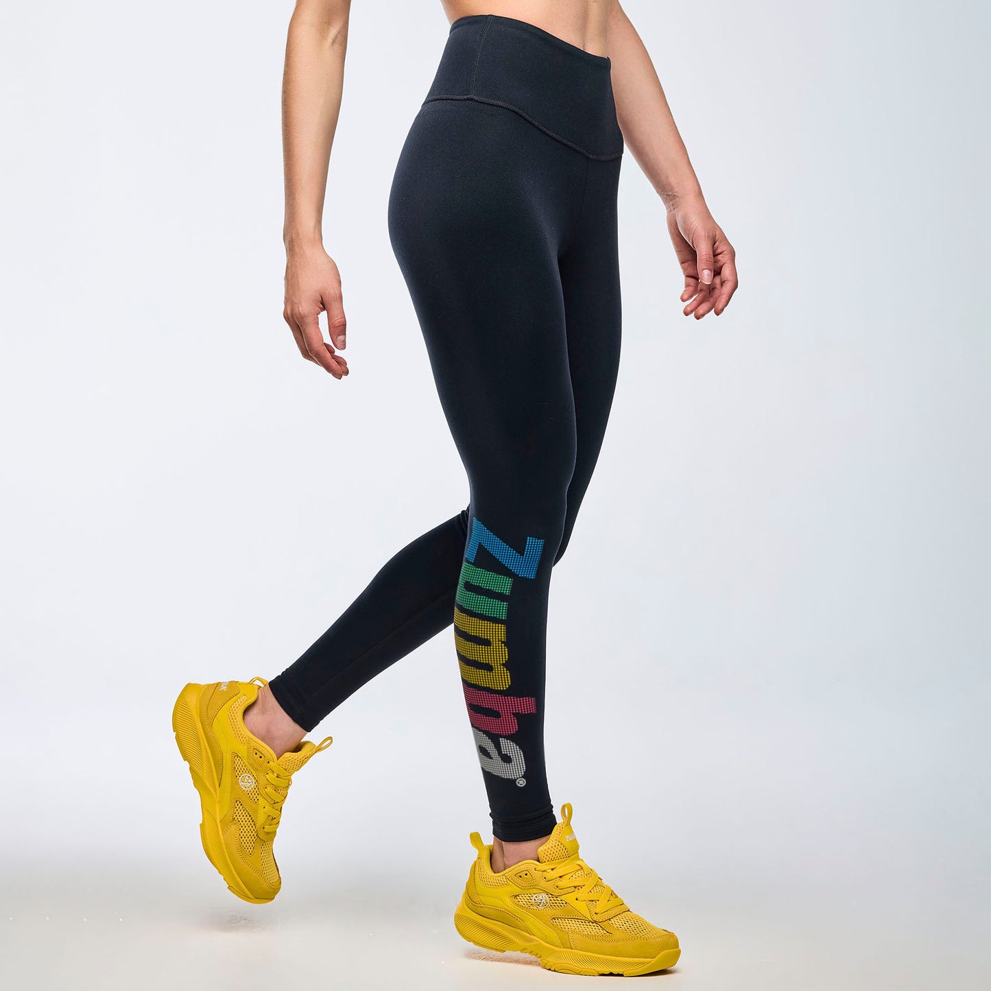 Apres Zumba High Waisted Ankle Leggings