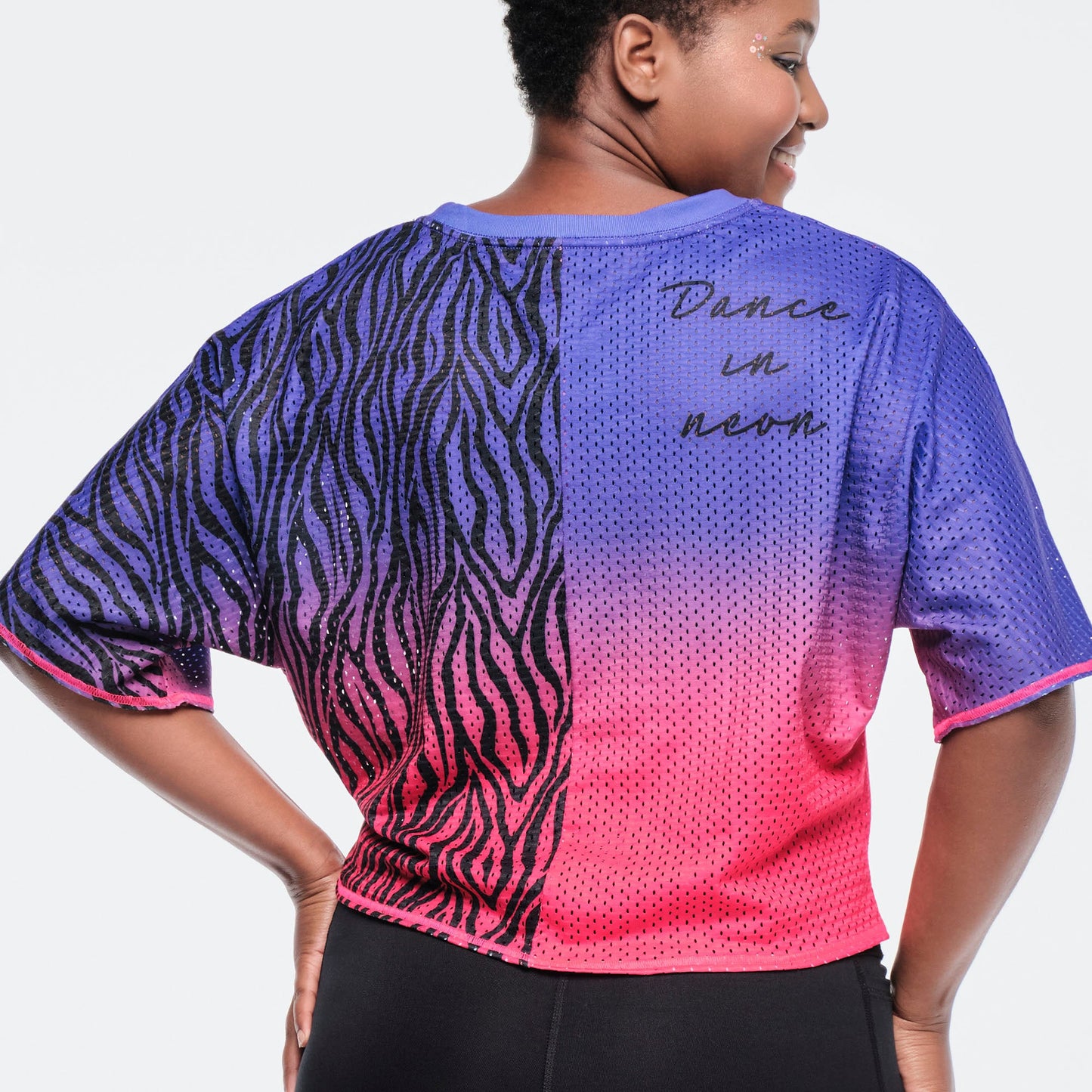 Funscape Boxy Dolman Crop Top