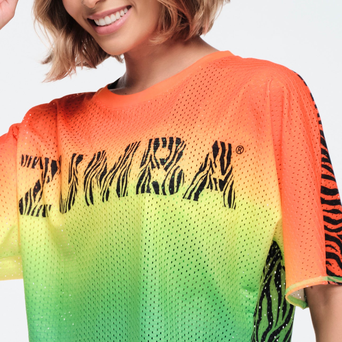Funscape Boxy Dolman Crop Top