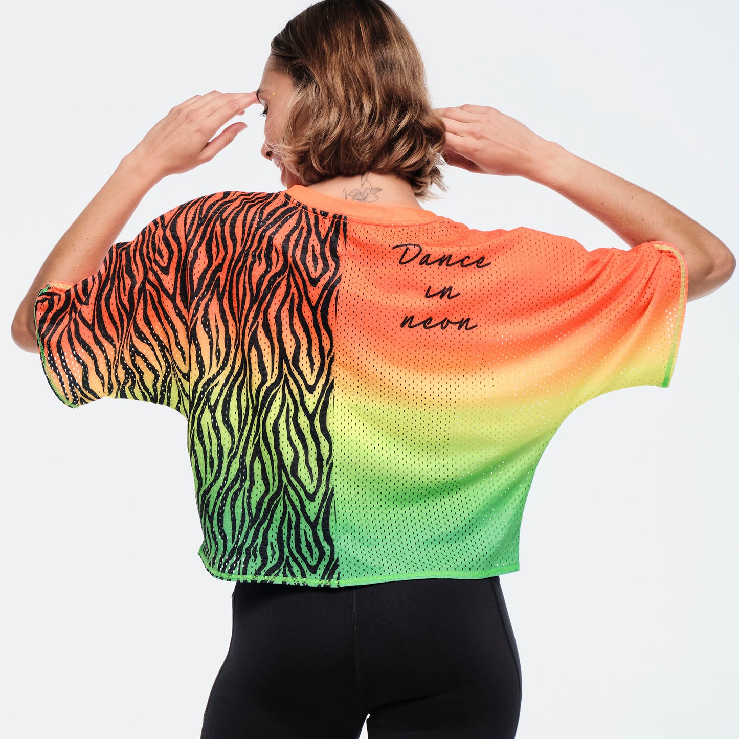 Funscape Boxy Dolman Crop Top