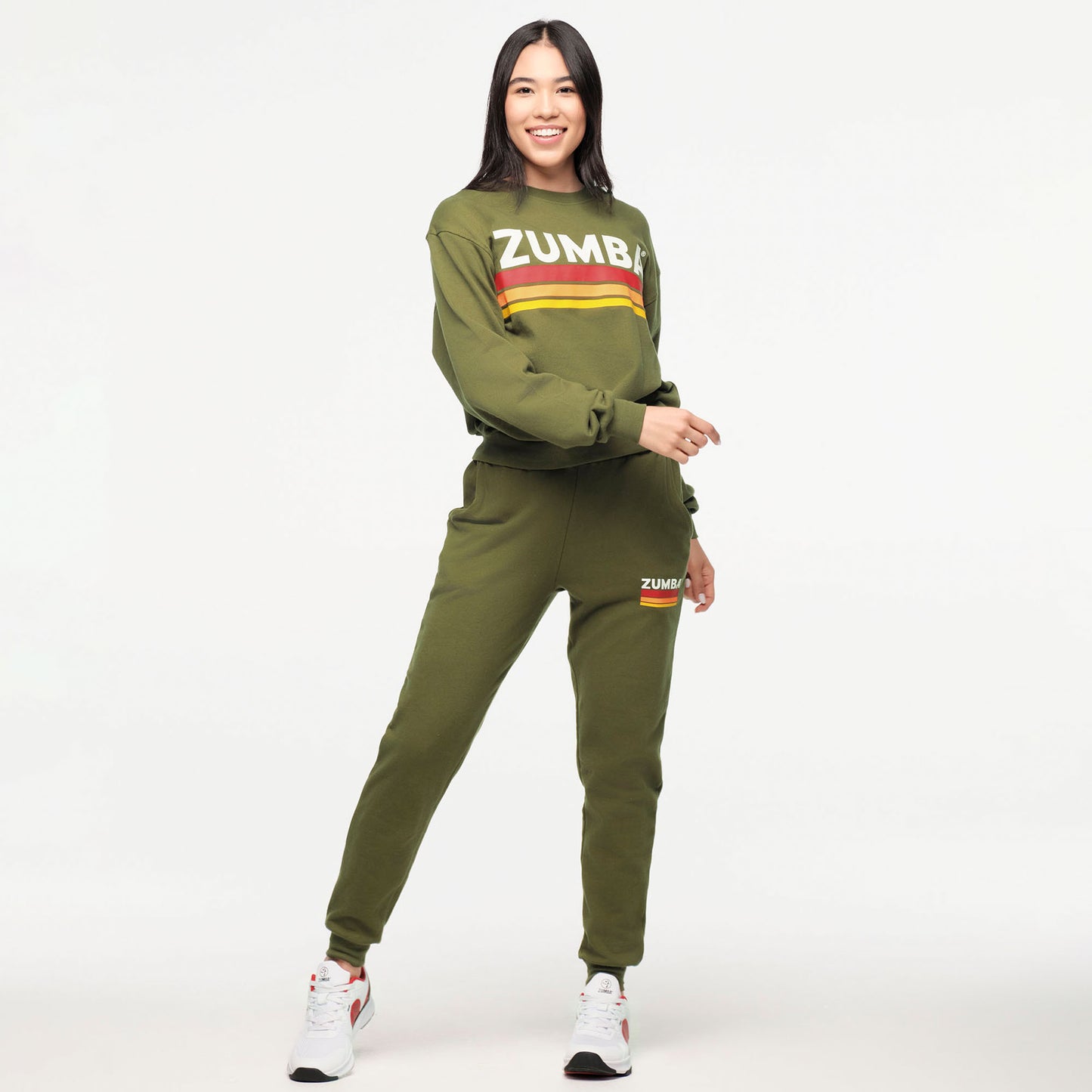 Zumba Explore Sweatshirt - Olive You