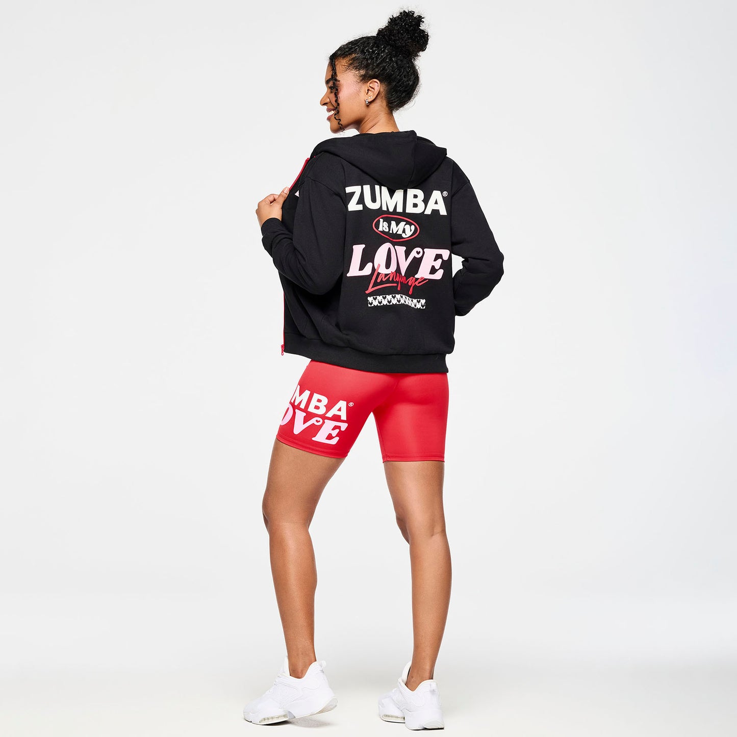 Zumba Love Zip Up Hoodie