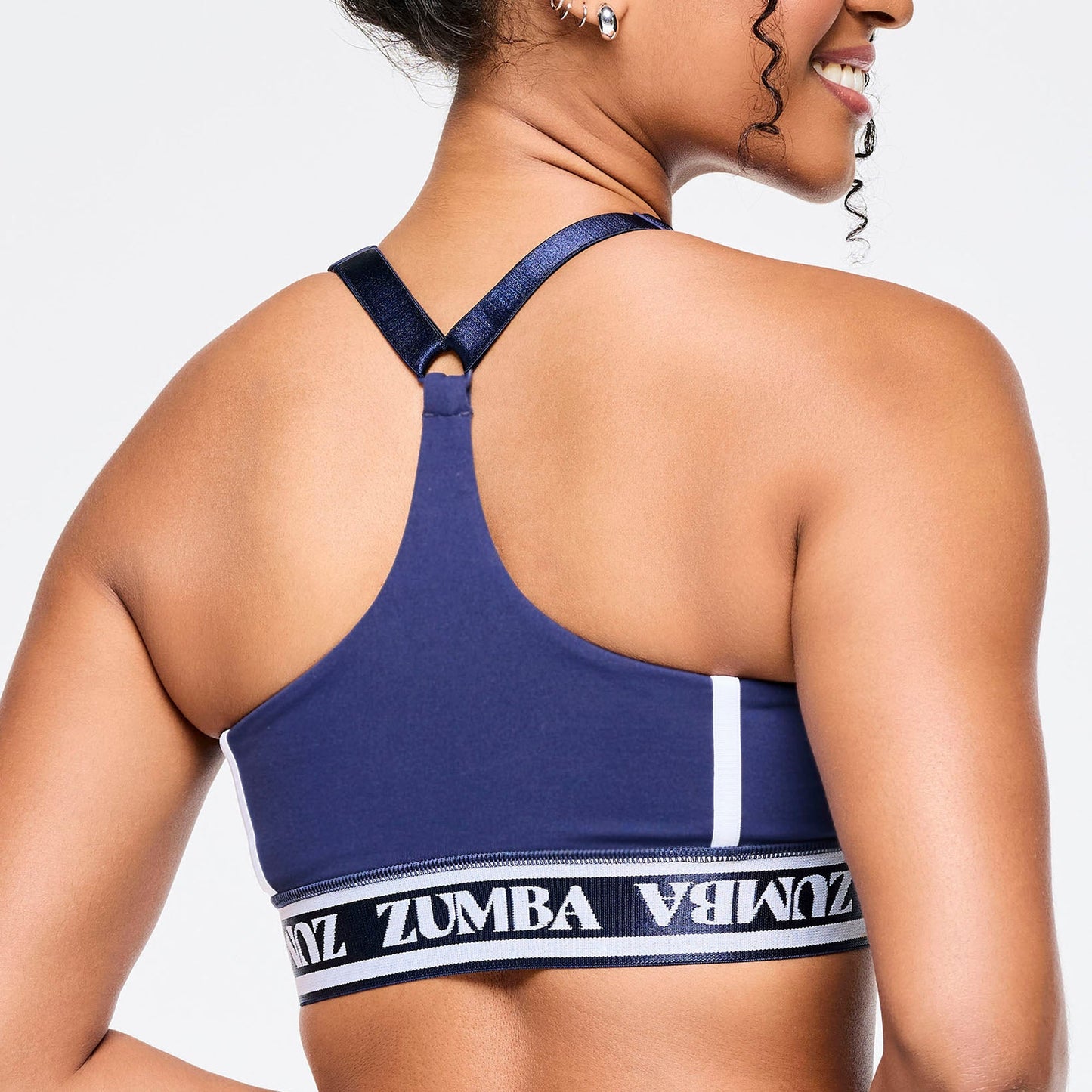 Zumba Out Loud Scoop Neck Adjustable Bra