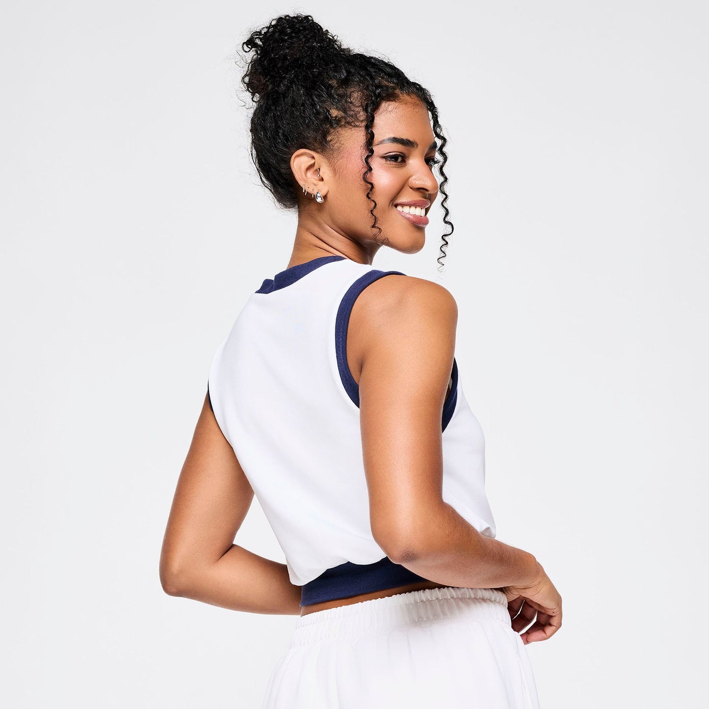 Zumba Out Loud Crop Sweatshirt Vest