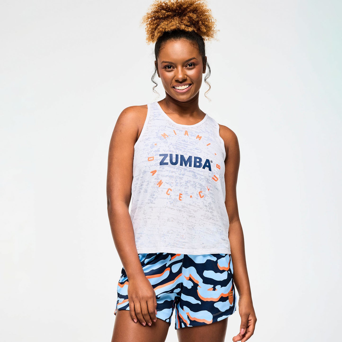 Victory High Low Tank - White