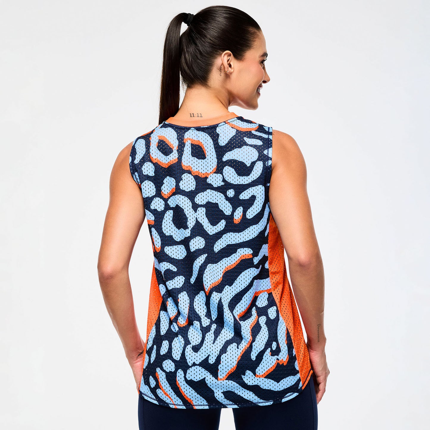 Victory Crew Neck Muscle Tank - Navy/Blue