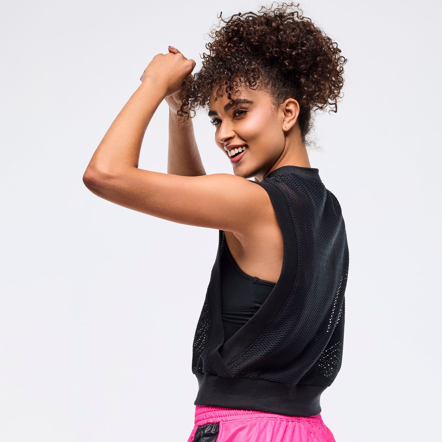 Zumba Libre Mesh Tank - Bold Black