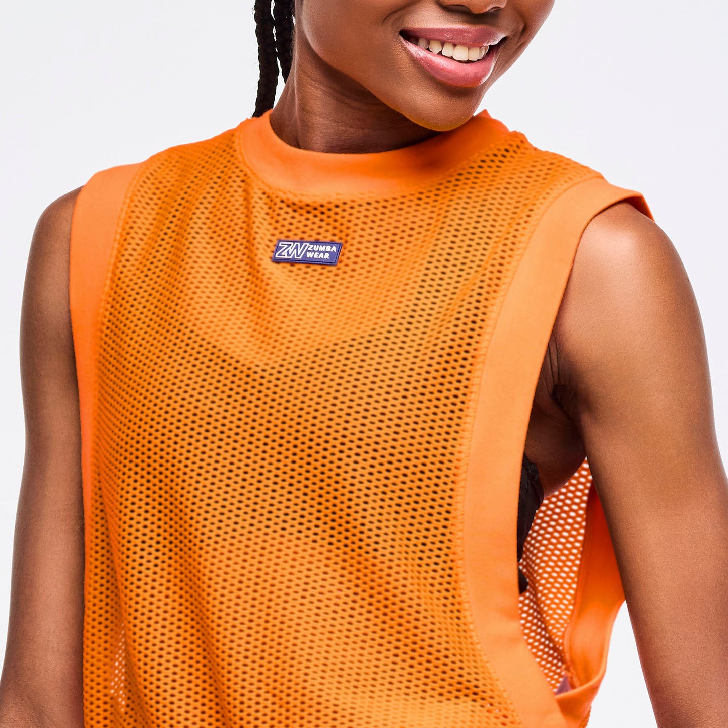 Zumba Libre Mesh Tank - Orange Punch