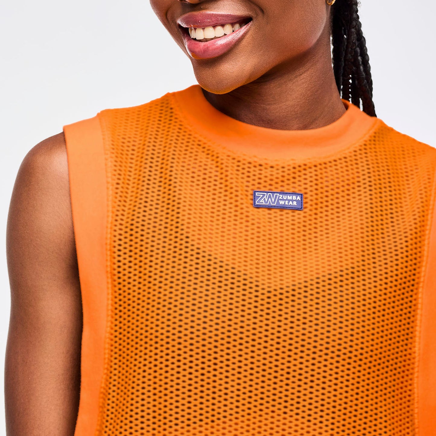 Zumba Libre Mesh Tank - Orange Punch