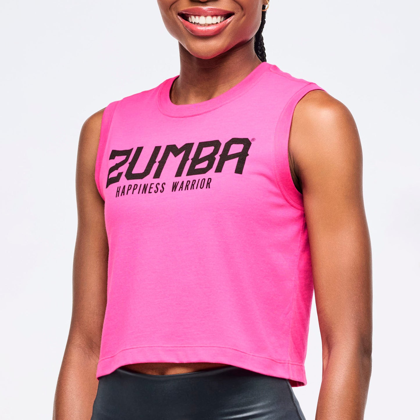 Zumba Libre Crew Neck Crop Tank