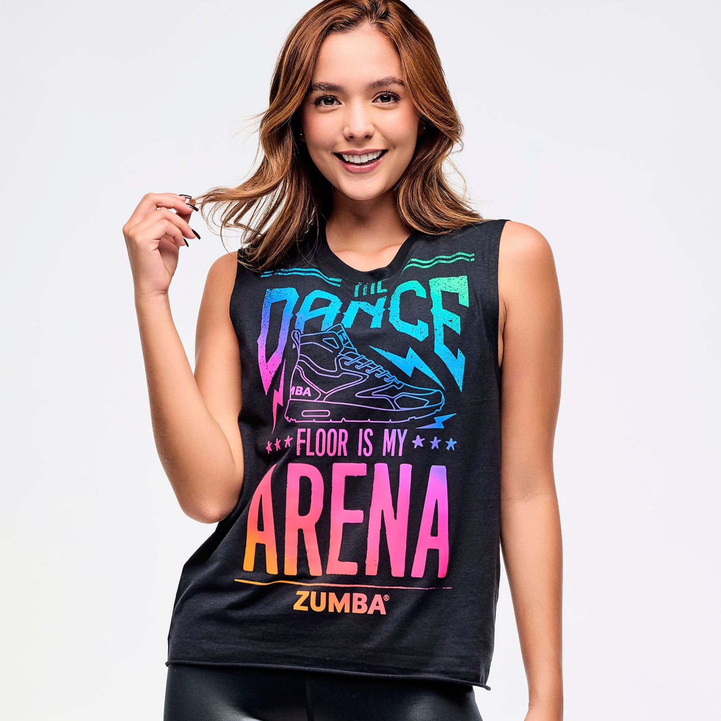 Zumba Libre Crew Neck Muscle Tank