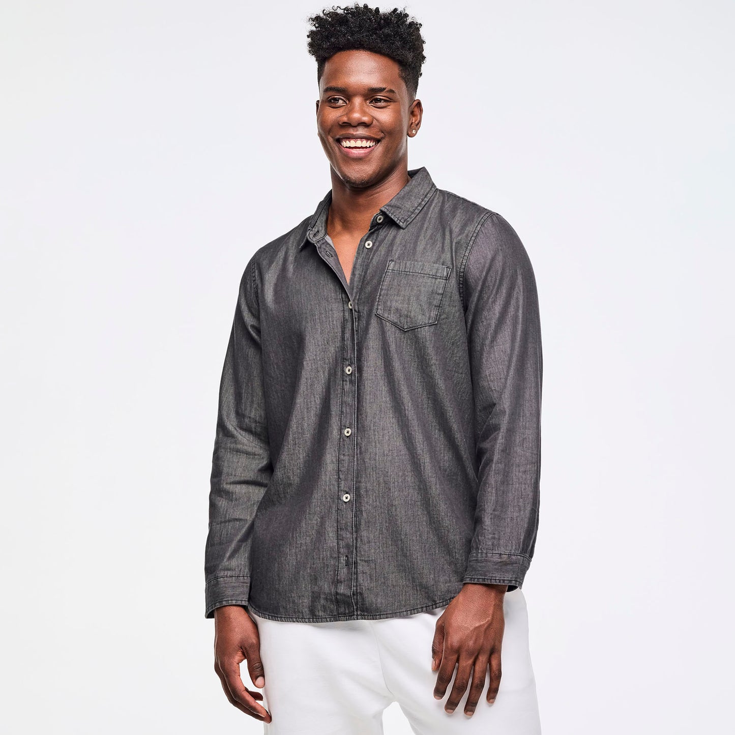 Zumba Sparkle Button Down