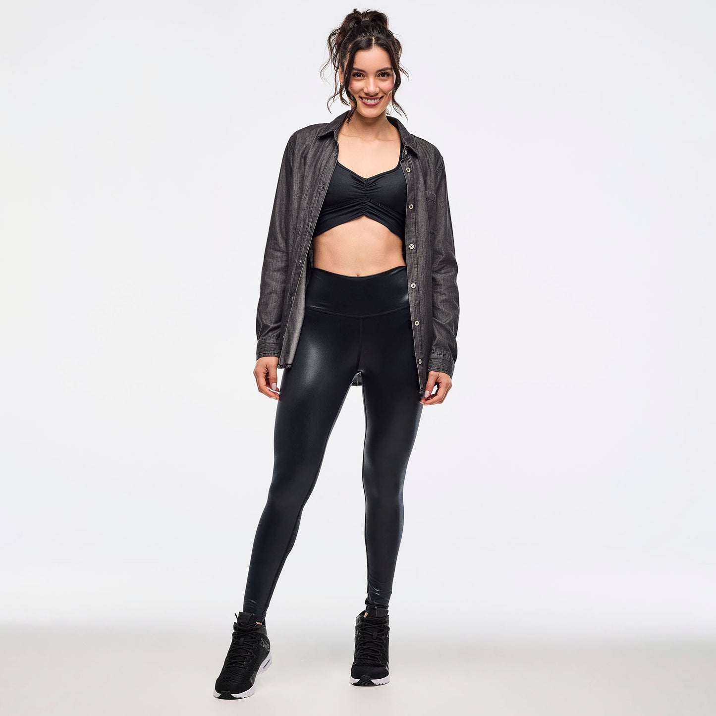 Zumba Sparkle Button Down