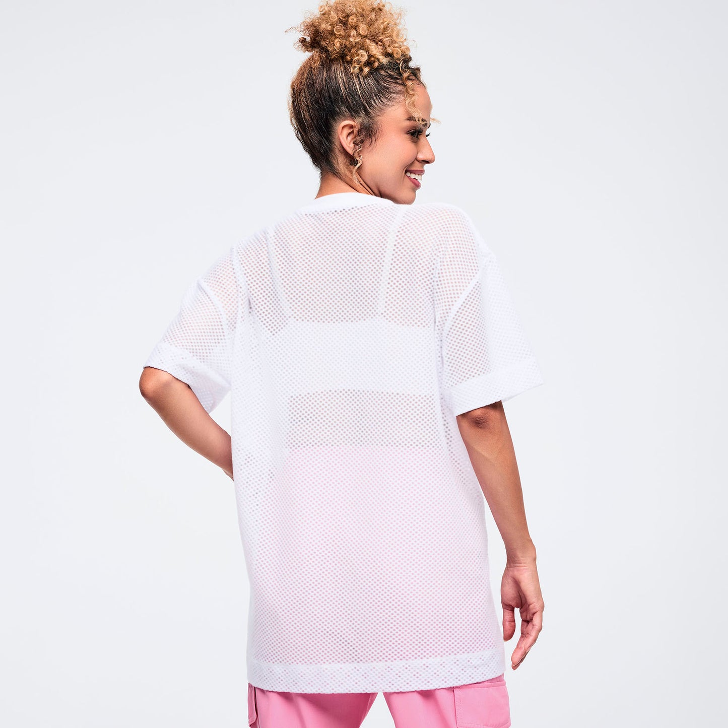 Zumba Cruise Boxy Mesh Top