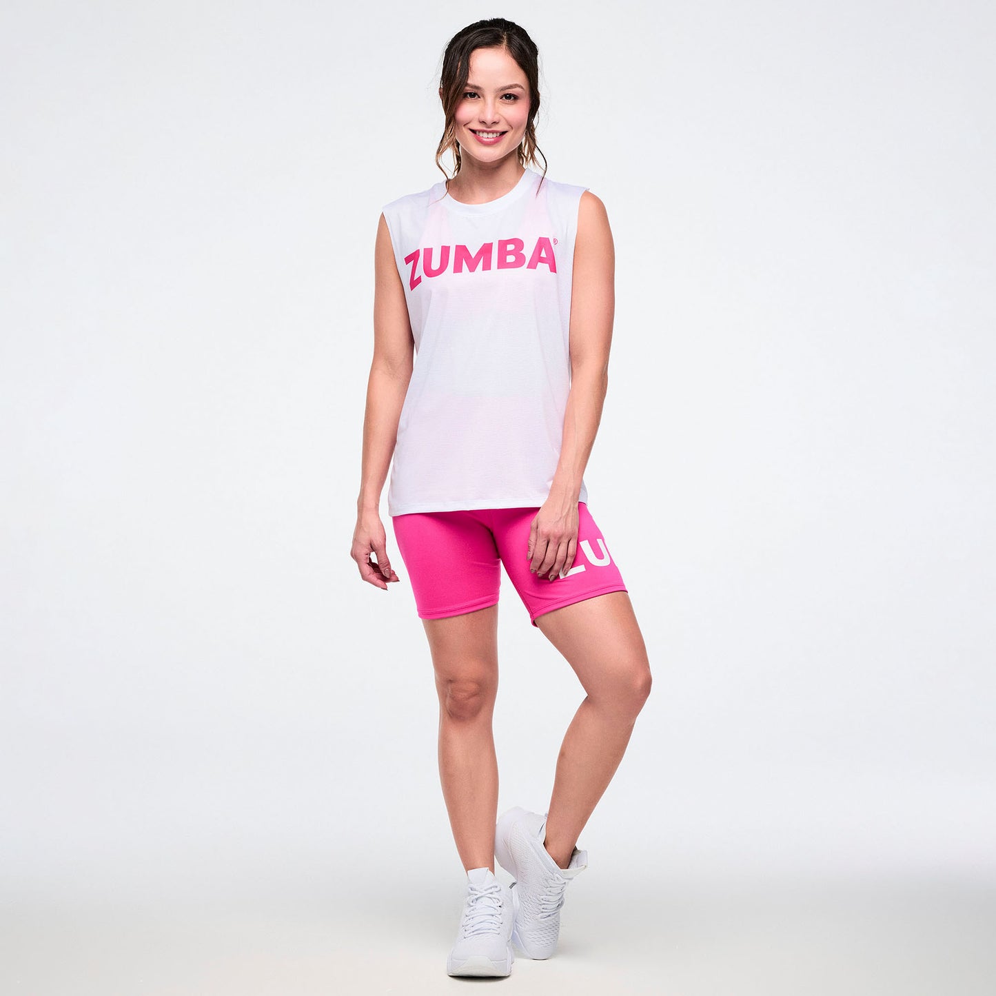 Colour Spree Mesh Crew Neck Muscle Tank Z1T001344