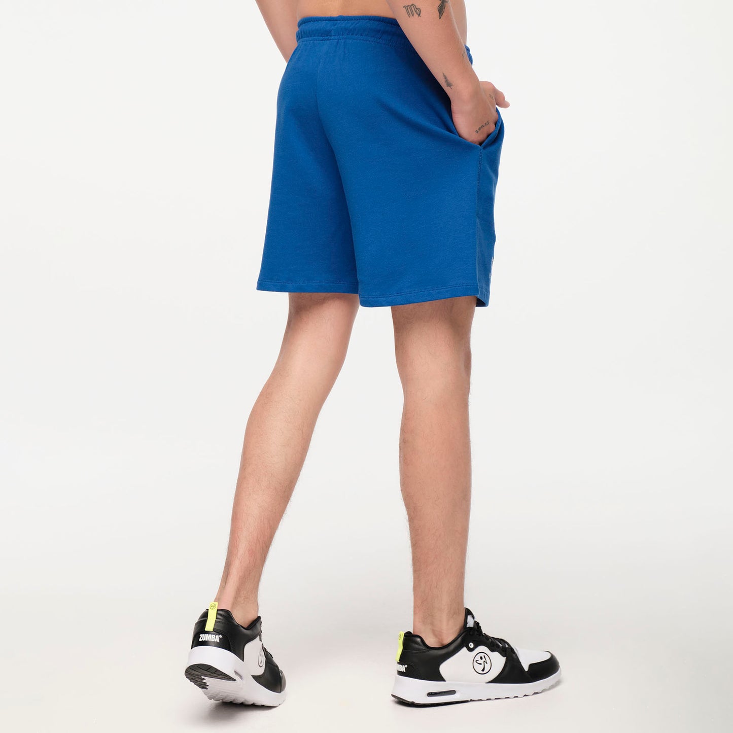 Zumba X Peanuts Men's Knit Short - Blue