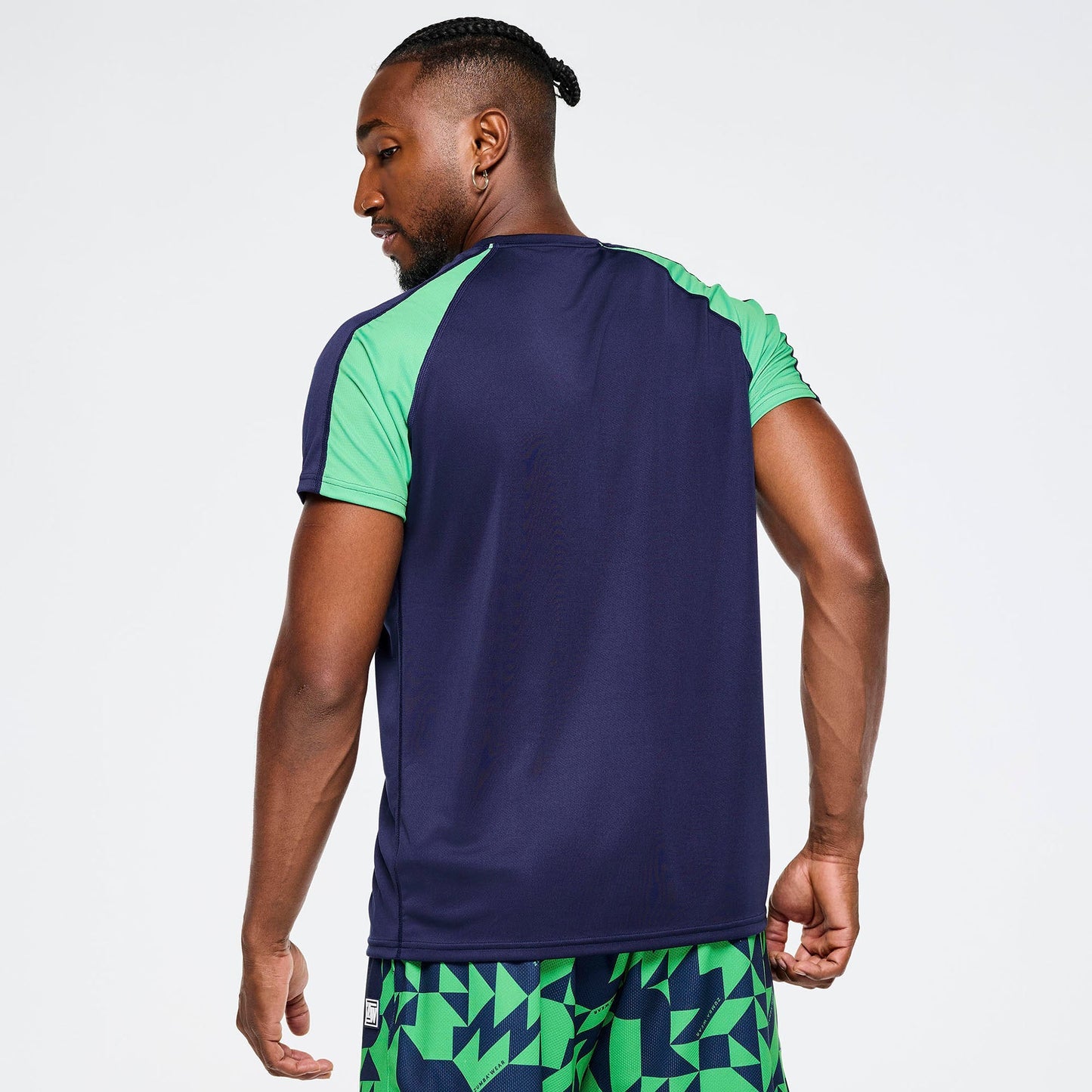 Zumba Out Loud Men's Raglan Crew Neck