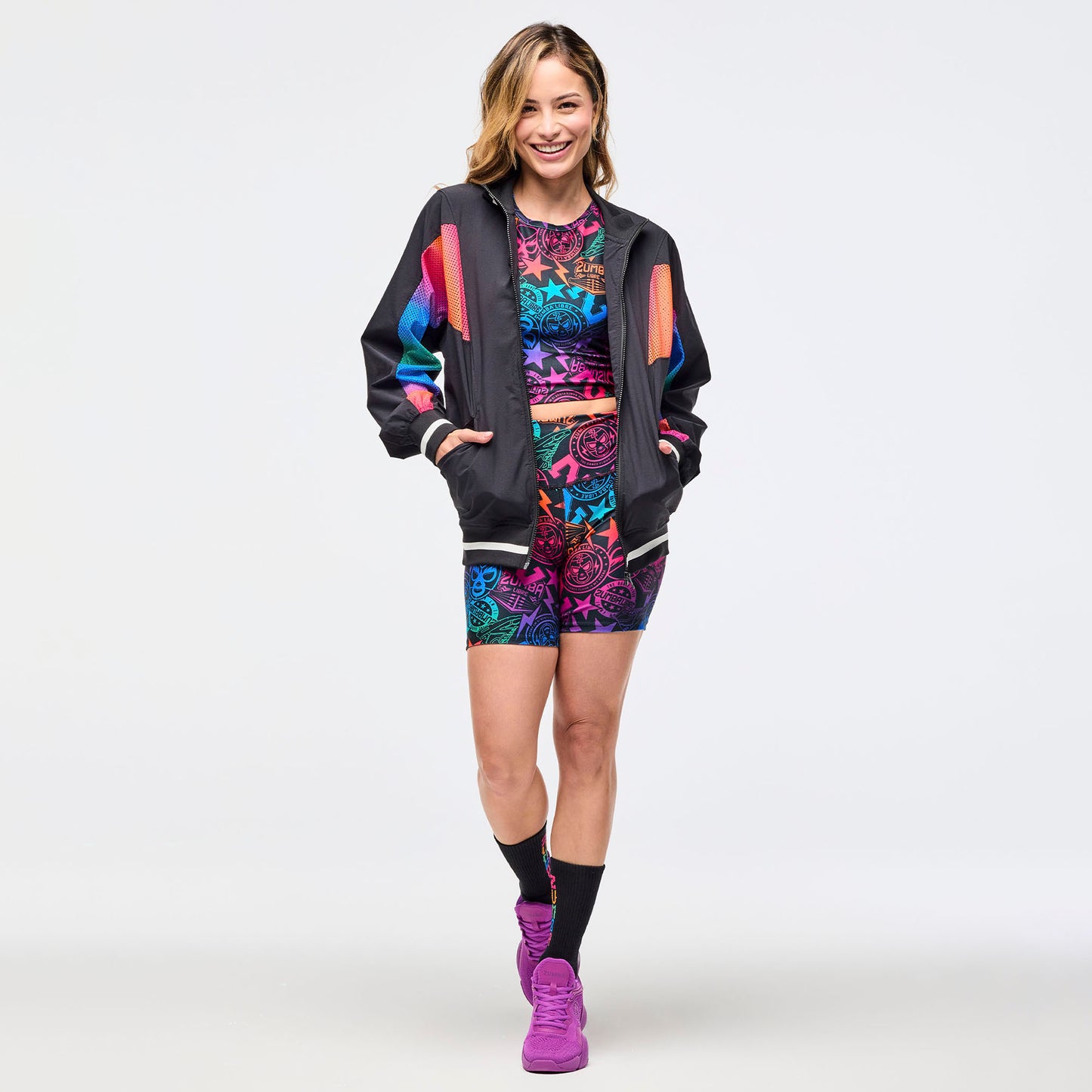 Zumba Libre Men's Oversized Dolman Track Jacket