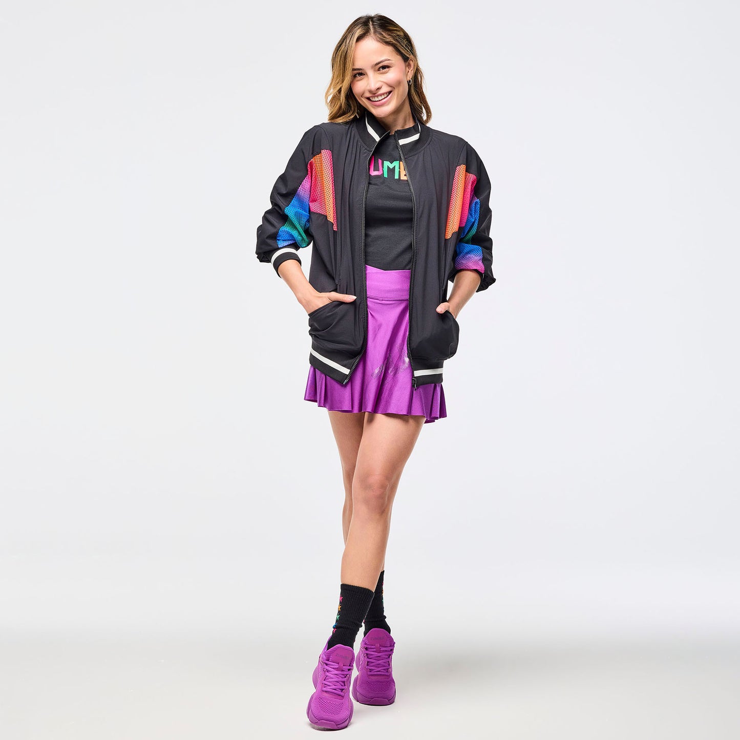 Zumba Libre Men's Oversized Dolman Track Jacket
