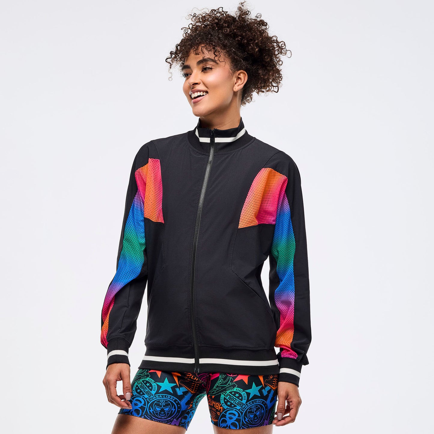 Zumba Libre Men's Oversized Dolman Track Jacket