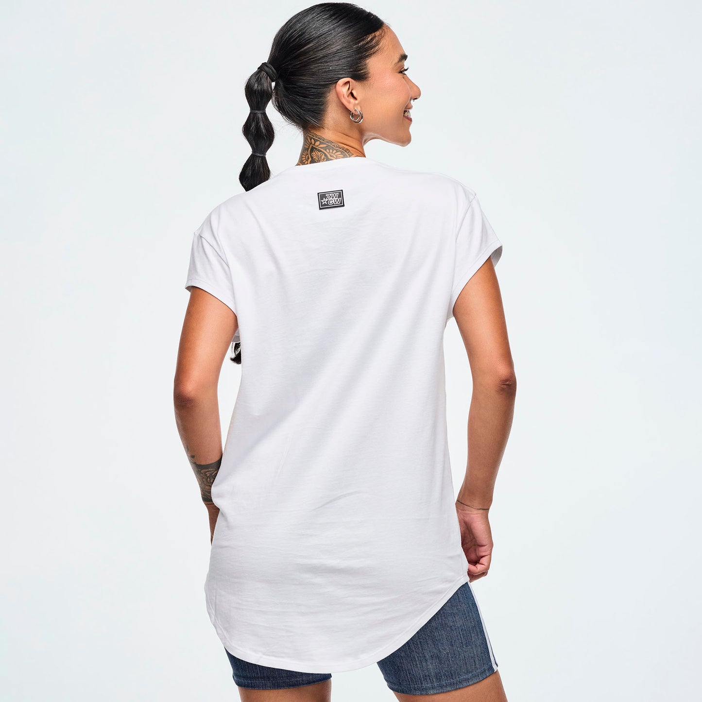 ZW Men's Crew Neck Round Hem Tee Z2T000110