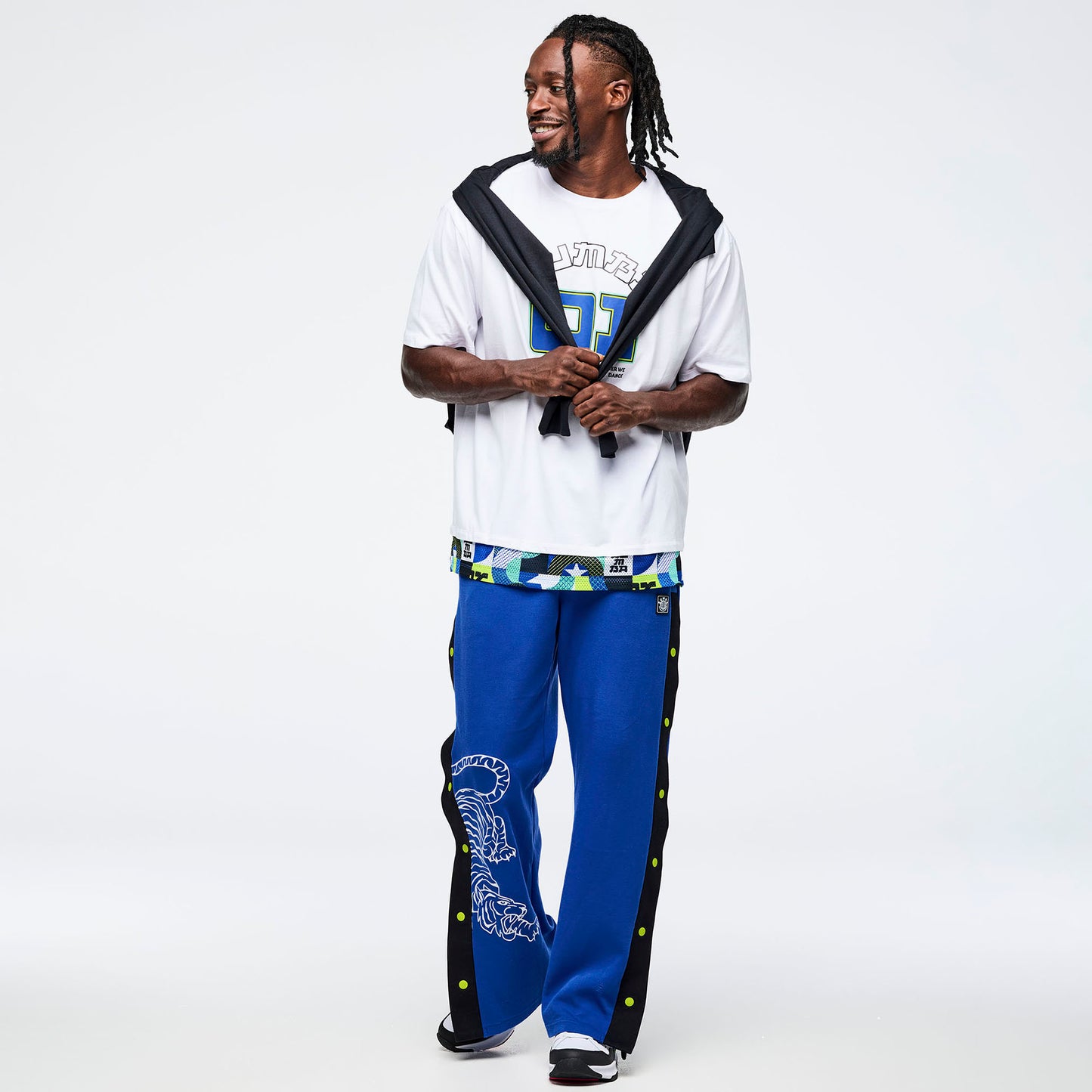 Eastern Flavor Men's Double Layered Hem Tee - Wear It Out White Z2T000116