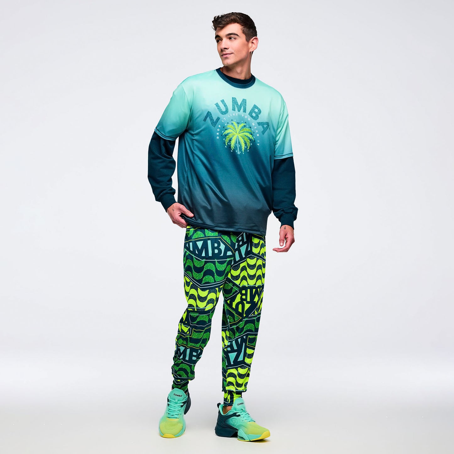Latin Movement Men's Mesh Top Z2T000128