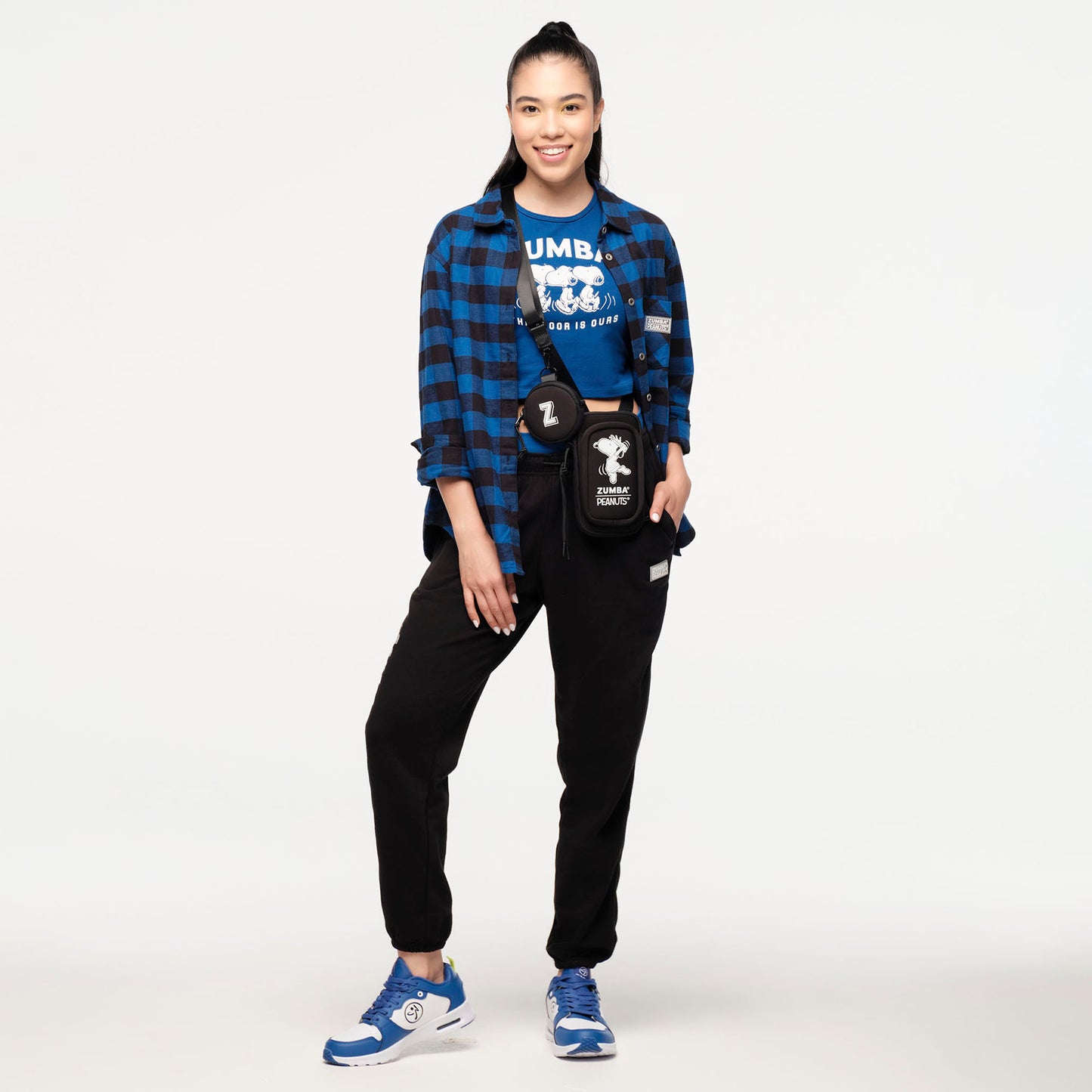 Zumba Cross Body Bag With Pouch