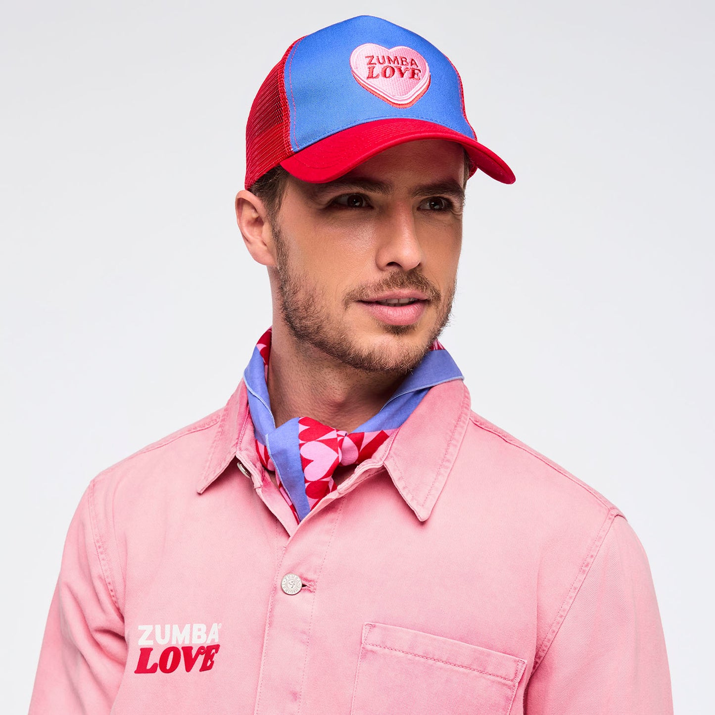 Zumba Love Curved Brim Mesh Cap