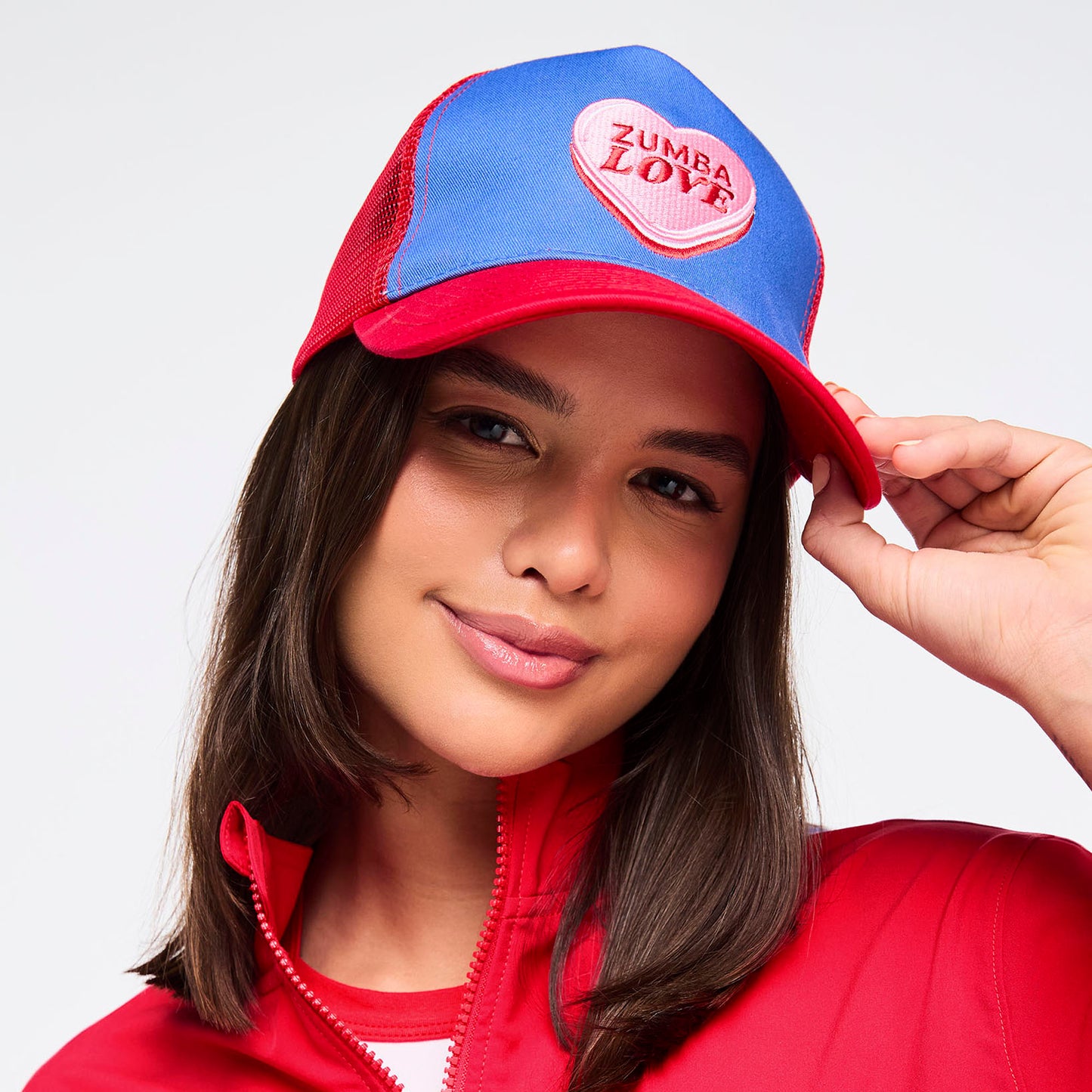 Zumba Love Curved Brim Mesh Cap