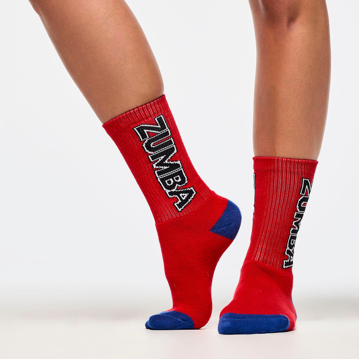Victory Plush High Socks - Cherry