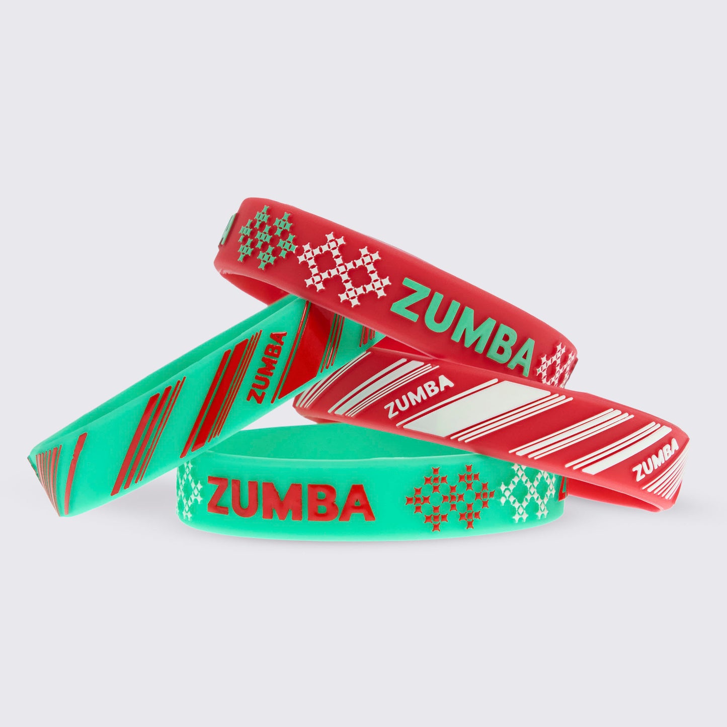 Zumba Holiday Rubber Bracelets 50PK Z3A000314